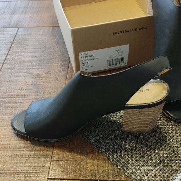 Lucky Brand Shoes - Lucky Brand Leather slingbacks 11